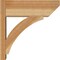 Ekena Millwork Thorton Slat Rough Sawn Outlooker, Western Red Cedar, 8"W x 22"D x 22"H OUT08X22X22THR06RWR - alternate 2